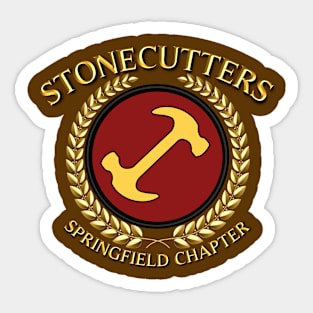 Stonecutters Sticker